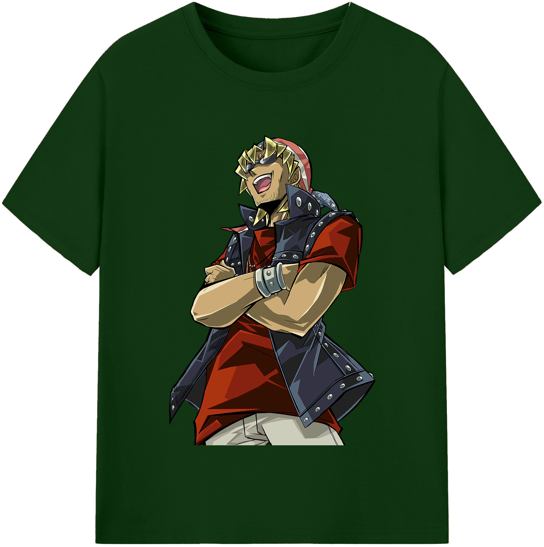 （画像用） 遊☆戯☆王 Yu-Gi-Oh! 綿100％半袖Tシャツ（フロントプリント）